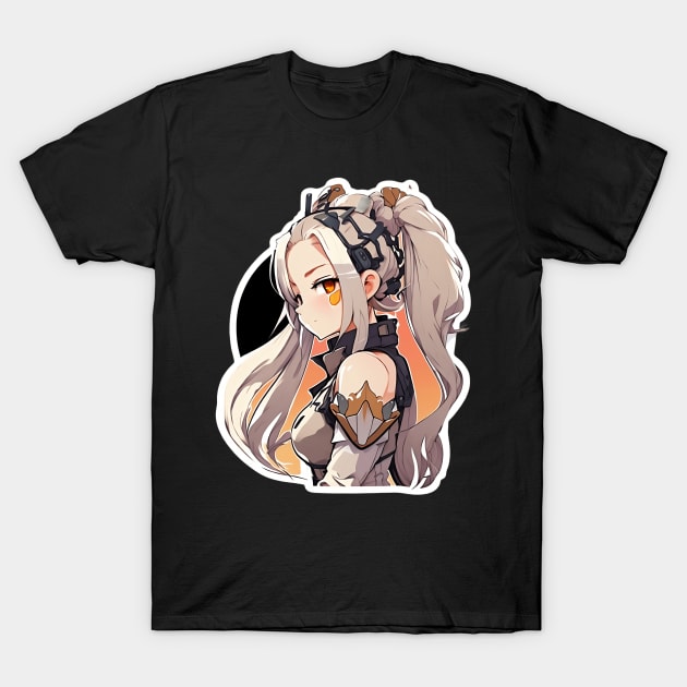 Vintage Arknights Inspired Anime Girl T-Shirt | Arknights Shop