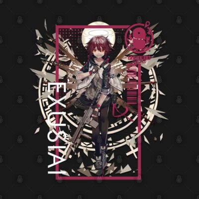 Arknights Exusiai Character Portrait Tapestry Official Arknights Merch