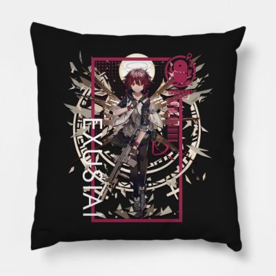 Arknights Exusiai Character Portrait Throw Pillow Official Arknights Merch