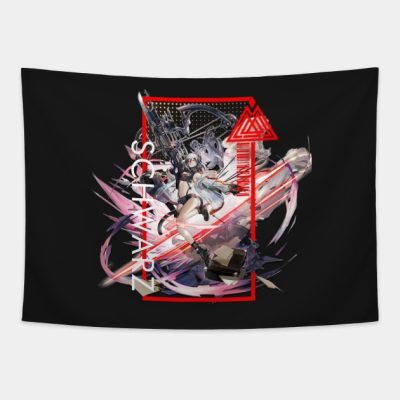 Arknights Schwarz Character Portrait Tapestry Official Arknights Merch