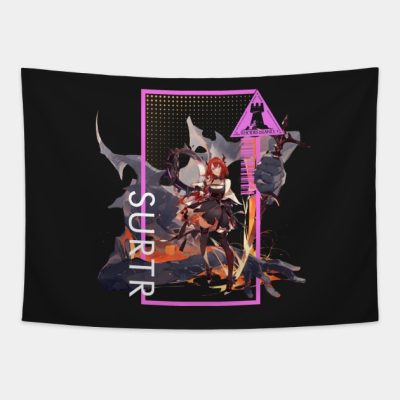 Arknights Surtr Character Portrait Tapestry Official Arknights Merch
