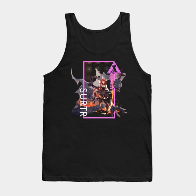 Arknights Surtr Character Portrait Tank Top | Arknights Shop