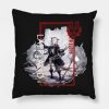 Arknights Lappland Character Portrait Throw Pillow Official Arknights Merch