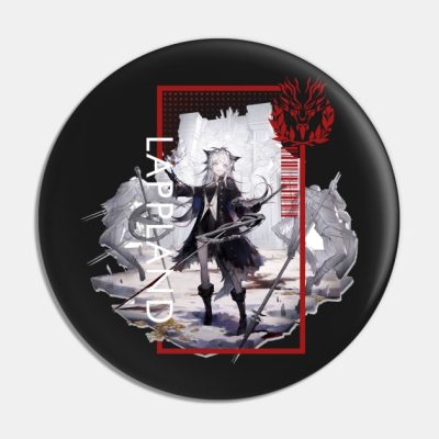 Arknights Lappland Character Portrait Pin Official Arknights Merch