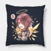 Arknights Chibi Exusiai Throw Pillow Official Arknights Merch