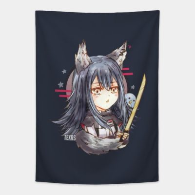 Arknights Chibi Texas Tapestry Official Arknights Merch