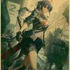 Anime Arknights Prelude To Dawn Vintage Kraft Posters Bedroom Home Decor Gift Aesthetic Art Painting 4 - Arknights Shop