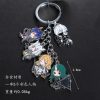 Arknights Anime Keychain Man Amiya Key Chain Women Key Holder Cute Couples Keyring SilverAsh Key Ring 5 - Arknights Shop