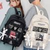 Arknights Game Waterproof Backpack Bag Travel School Book Students Messenger Laptop Mochila Kids Boy Girl Bag 1 - Arknights Shop