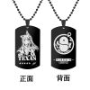 Arknights Necklaces Man Anime Necklace for Women Rhodes Island Pendant LUNGMEN Trend Neck Black Fashion Couples 2 - Arknights Shop