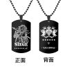 Arknights Necklaces Man Anime Necklace for Women Rhodes Island Pendant LUNGMEN Trend Neck Black Fashion Couples 3 - Arknights Shop