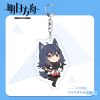 Popular Anime Game Arknights Keychain Amiya Silverash Cuora Schwarz Cliffheart Exusiai Acrylic Figure Key Chain Lavero 5 - Arknights Shop