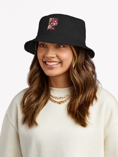 Surtr Arknights Red Hair Bucket Hat Official Arknights Merch