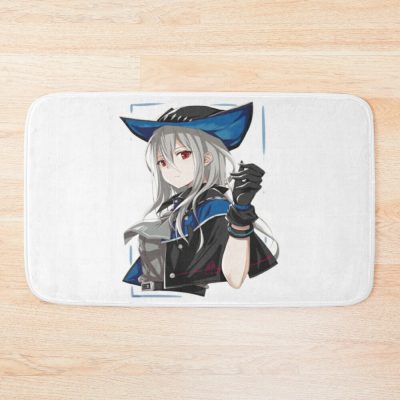 Educated Vaccinated Caffeinated Dedicat Bath Mat Official Arknights Merch