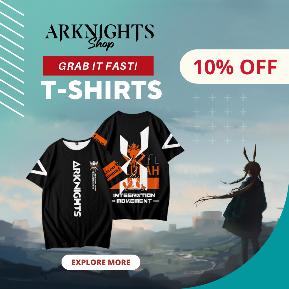 Arknights Shop T-shirts Collection