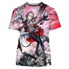 Arknights T Shirts Anime Game Girls 3D Print Streetwear Men Women Fashion Oversized Short Sleeve T - Arknights Shop