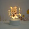 Arknights Toy Figures Lights 3D Night Lamp Specter Skadi Amiya Ptilopsis Acrylic Led Coloured Light Desktop 5 - Arknights Shop