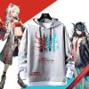 Cartoon Clothes Hoodies for Woman Arknights Print Clothing Cute Spring Autumn Fashion Boy Girl Anime Clothe 2 - Arknights Shop